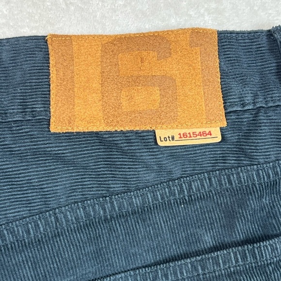 Oobe Brand King St. Charleston Southern 36W 30L Navy Corduroy Pants EUC - Picture 10 of 12